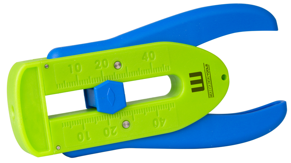 Precision Wire Stripper S Green Line | Alat pengupasan yang berkesinambungan  I untuk konduktor dan kabel tipis, jangkauan  pengupasan dari 0,12 mm - 0,8 mm (36-20 AWG)