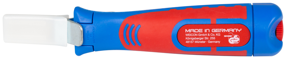 Cable Stripper No. 4 - 28 G | dengan gagang plastik 2 komponen dan diperkuat fiberglass I termasuk pisau lurus dan tutup pelindung I jangkauan kerja 4 - 28 mm Ø