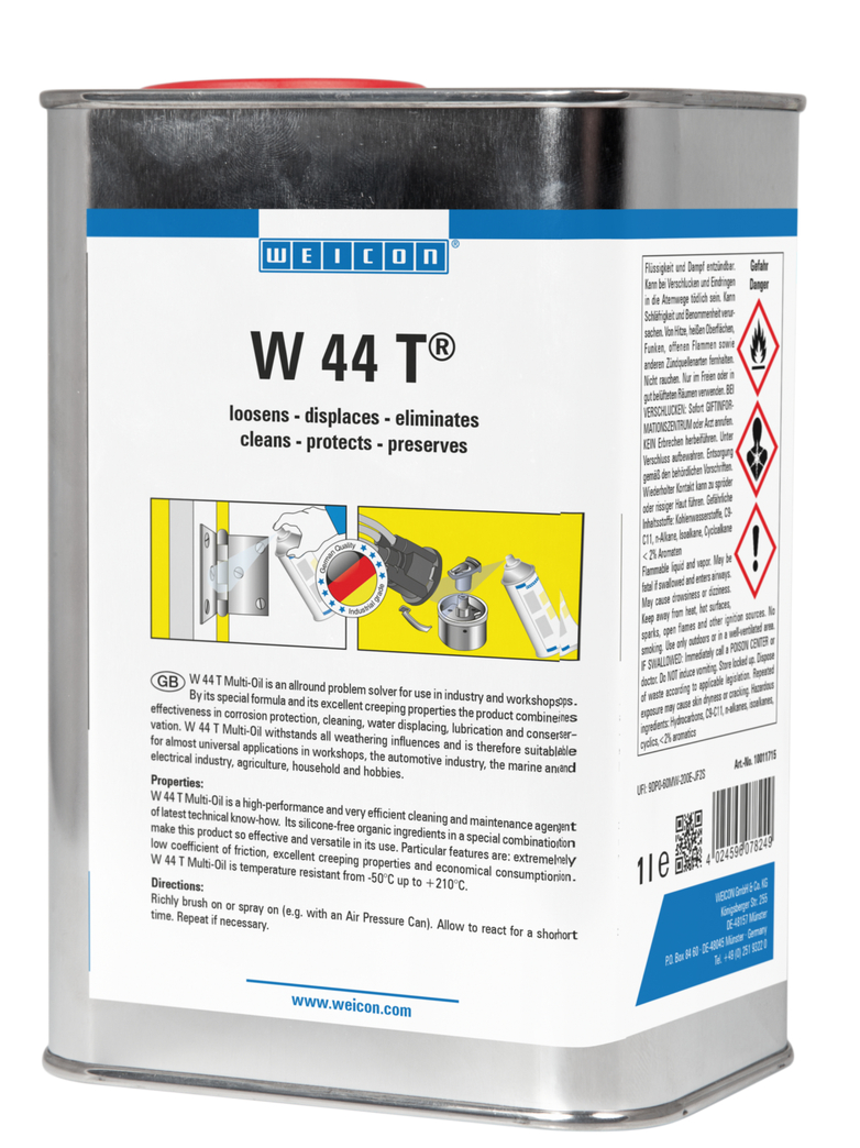 W 44 T® | Oli pelumas dan multifungsi dengan fungsi 5 kali lipat