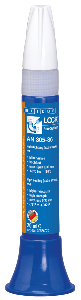 WEICONLOCK® AN 305-86 Paking Pipa | ekstra kuat, kekuatan tinggi, viskositas lebih tinggi