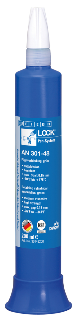 WEICONLOCK® AN 301-48 Retaining CylindricalAssemblies | kekuatan tinggi, dengan persetujuan air minum