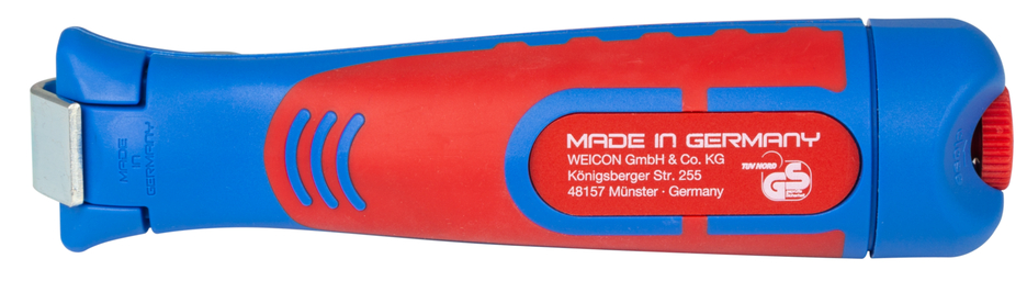 Cable Stripper No. 8 - 27 | dengan 2 komponen dan gagang plastik yang diperkuat fiberglass I rentang kerja 8 - 28 mm Ø