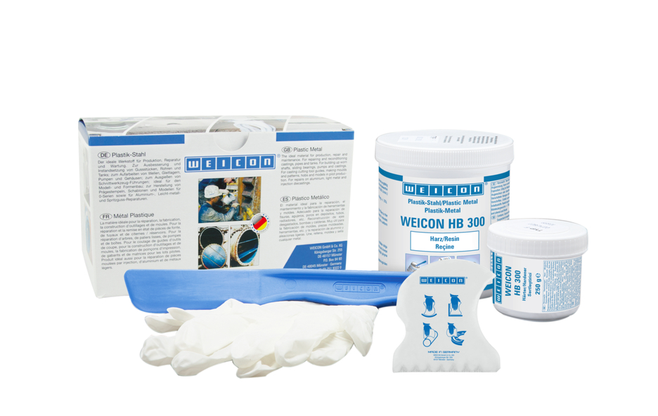 WEICON HB 300 | sistem resin epoksi tahan suhu tinggi untuk perbaikan dan pencetakan