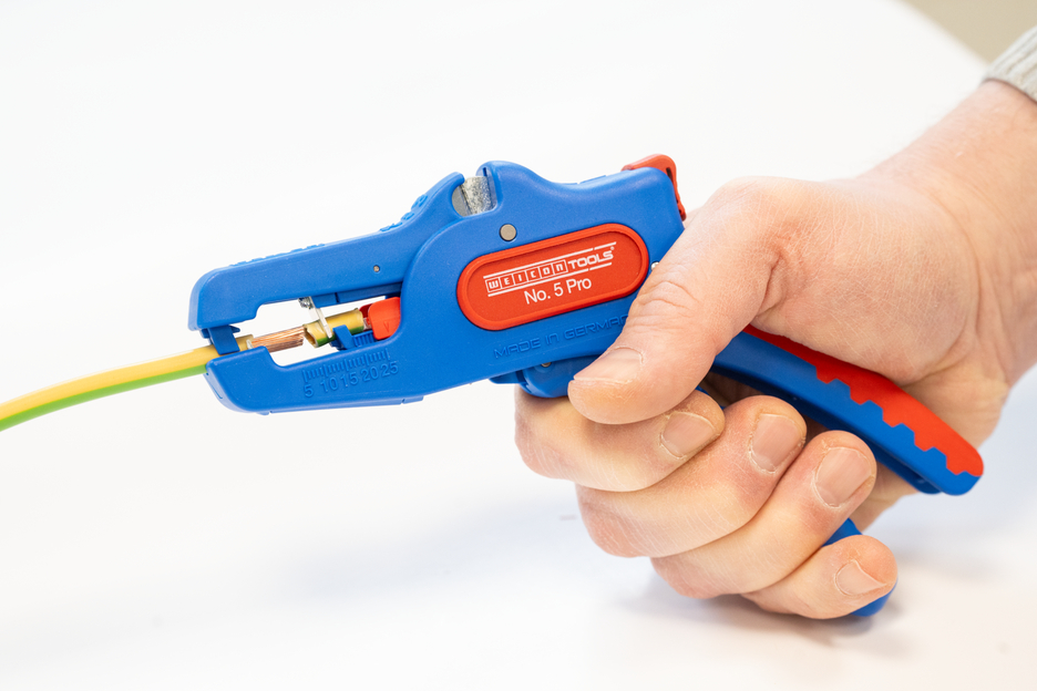 Wire Stripper No. 5 Pro | untuk semua konduktor untai dan padat yang umum I jangkauan kerja 0,2 - 16,0 mm²