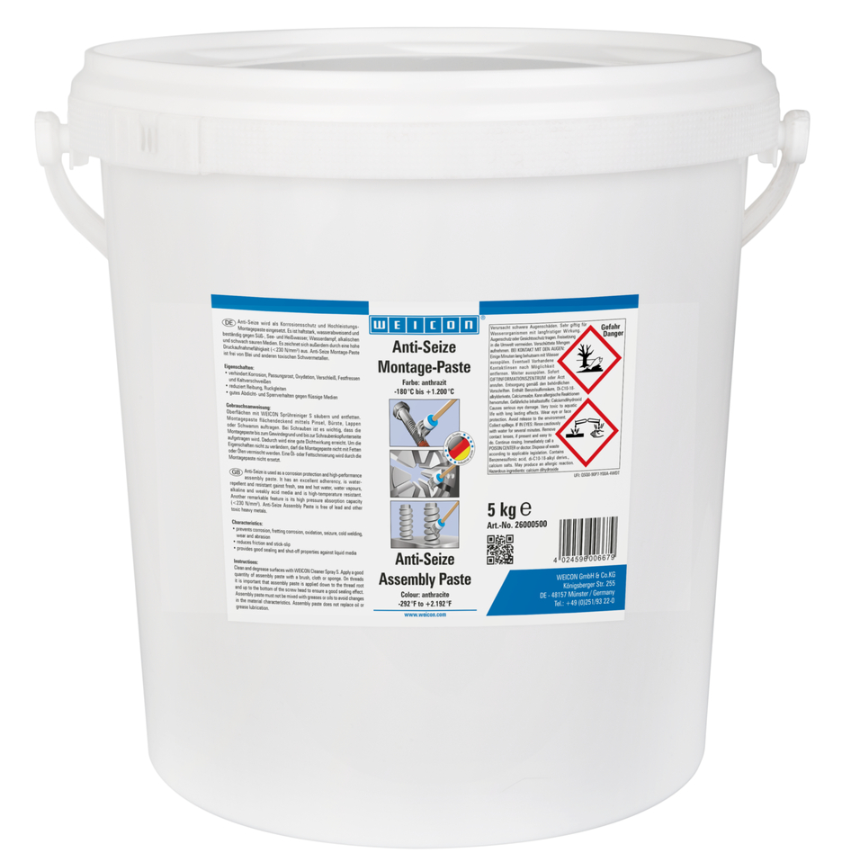 Anti-Seize Assembly Paste | Pasta pelumas dan bahan pelepas