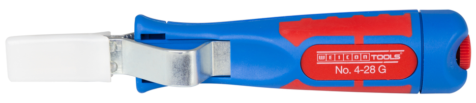 Cable Stripper No. 4 - 28 G | dengan gagang plastik 2 komponen dan diperkuat fiberglass I termasuk pisau lurus dan tutup pelindung I jangkauan kerja 4 - 28 mm Ø