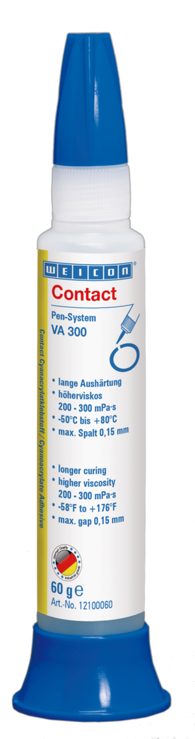 VA 300 Cyanoacrylate Adhesive | perekat instan untuk bahan berpori dan penyerap
