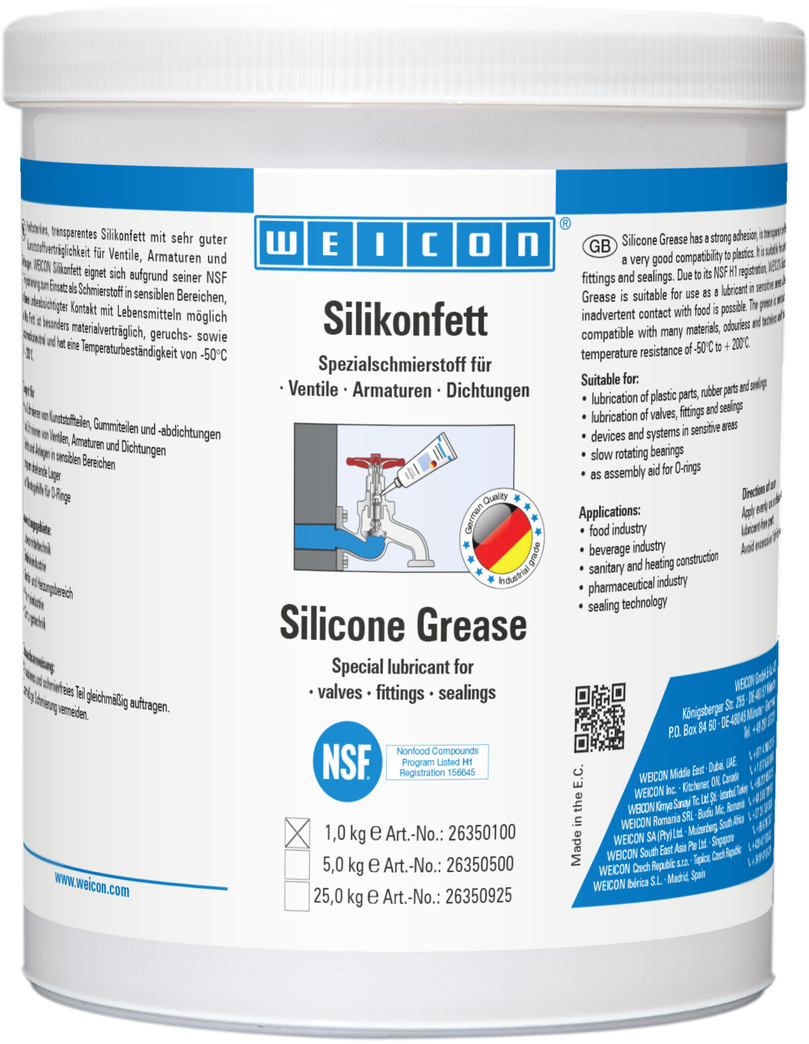 Silicone Grease | Gemuk pelumas yang aman untuk makanan