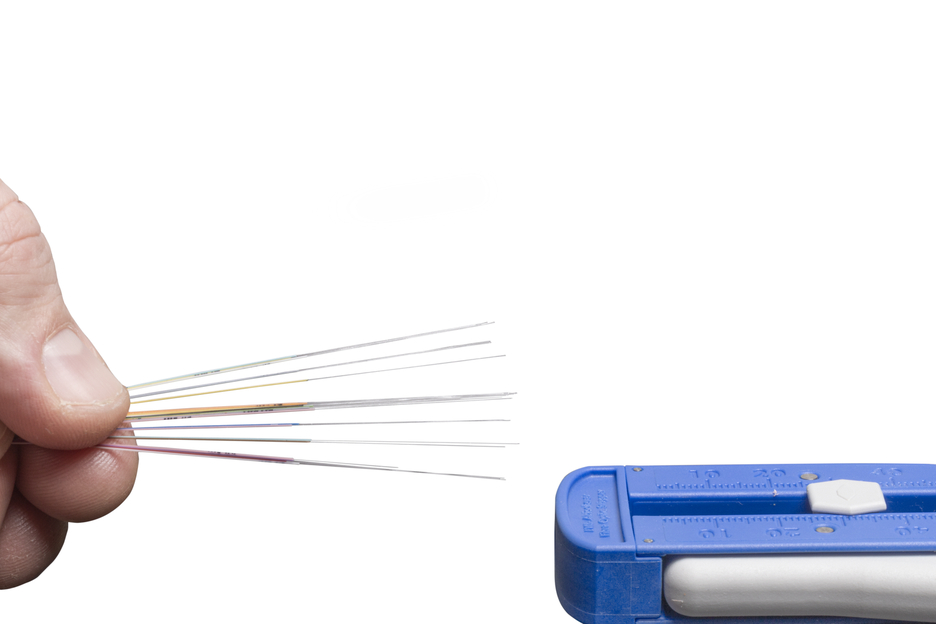 Fibre Optic Stripper | untuk pengupasan kabel serat optik Ø 0,125 mm I pekerjaan yang presisi karena lenght stop yang dapat disesuaikan dari 5 - 45 mm