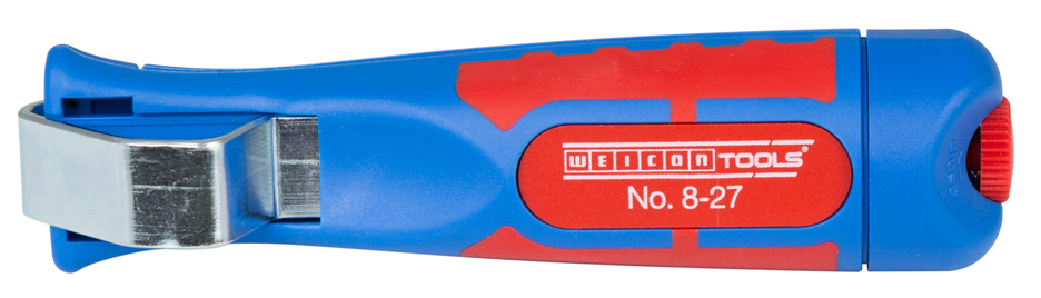 Cable Stripper No. 8 - 27 | dengan 2 komponen dan gagang plastik yang diperkuat fiberglass I rentang kerja 8 - 28 mm Ø