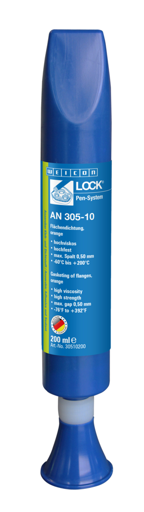 WEICONLOCK® AN 305-10 Peredam Permukaan | untuk menyegel flensa, kekuatan tinggi, viskositas tinggi, teruji BAM
