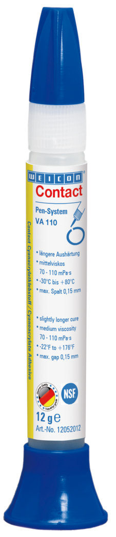 VA 110 Cyanoacrylate Adhesive | perekat instan untuk sektor makanan dan air minum