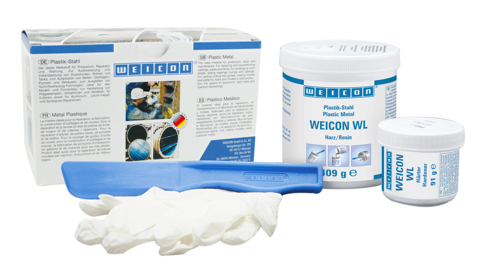 WEICON WL | Sistem resin epoksi berisi keramik untuk perlindungan keausan yang tinggi