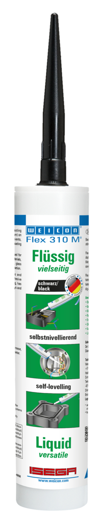 Flex 310 M® Cair hitam | bahan perekat dan sealant berbasis MS-Polymer yang mengalir