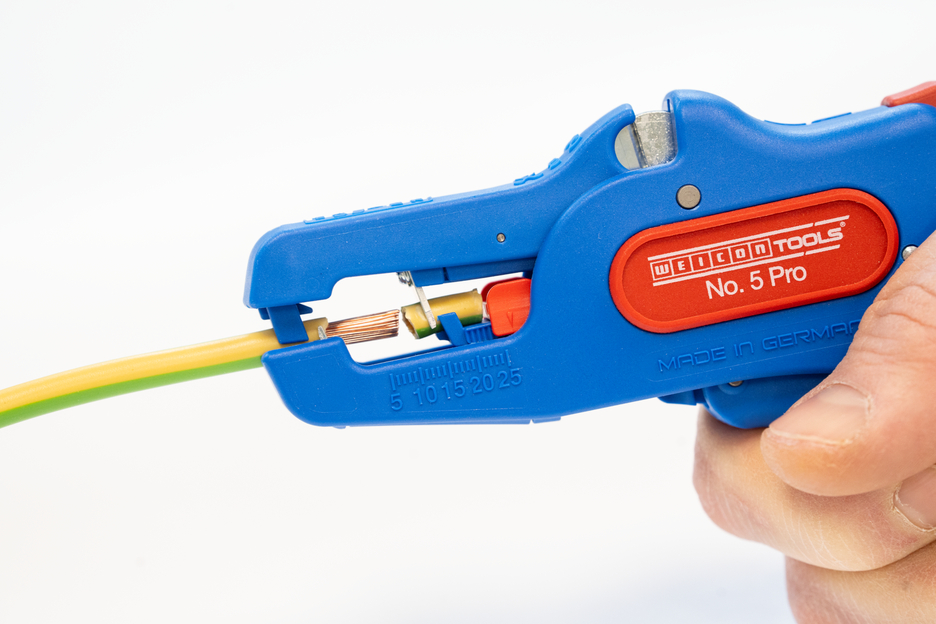 Wire Stripper No. 5 Pro | untuk semua konduktor untai dan padat yang umum I jangkauan kerja 0,2 - 16,0 mm²