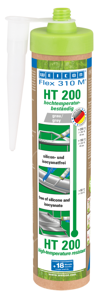 Flex 310 M® HT 200 | perekat dan sealant dengan kekuatan awal yang tinggi, berbasis MS-Polymer, tahan suhu hingga 200°C