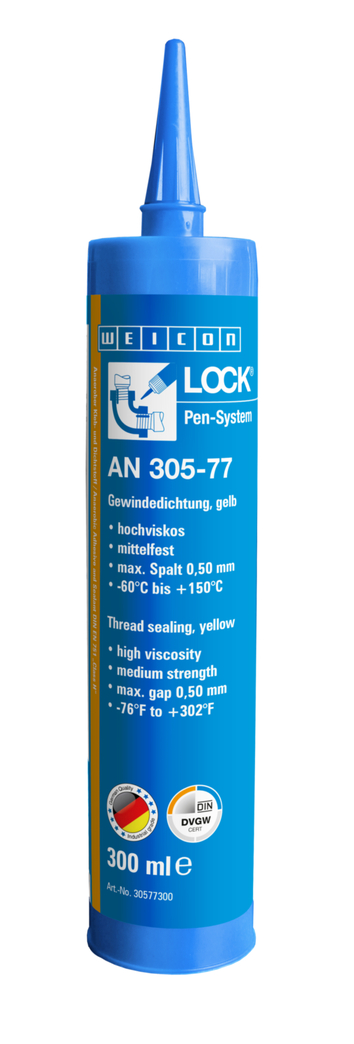 WEICONLOCK® AN 305-77 Paking Ulir | kekuatan sedang, dengan persetujuan air minum