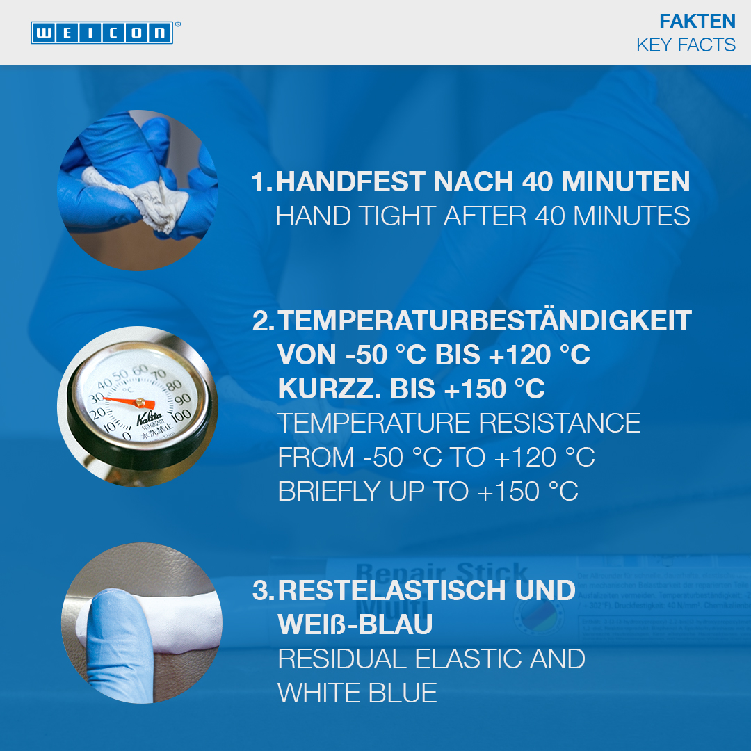 Stik Perbaikan Plastik | memperbaiki dempul dengan persetujuan air minum