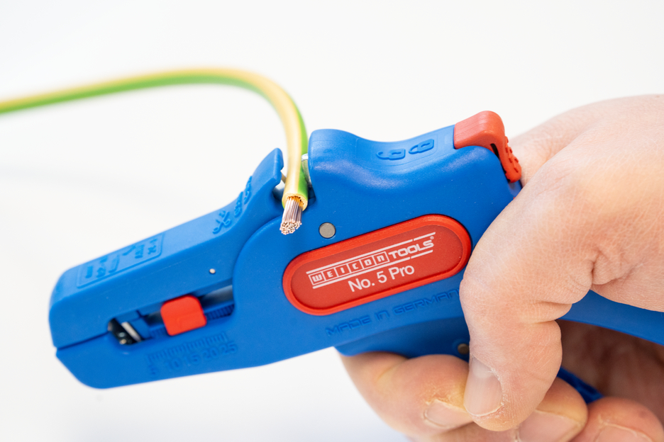 Wire Stripper No. 5 Pro | untuk semua konduktor untai dan padat yang umum I jangkauan kerja 0,2 - 16,0 mm²