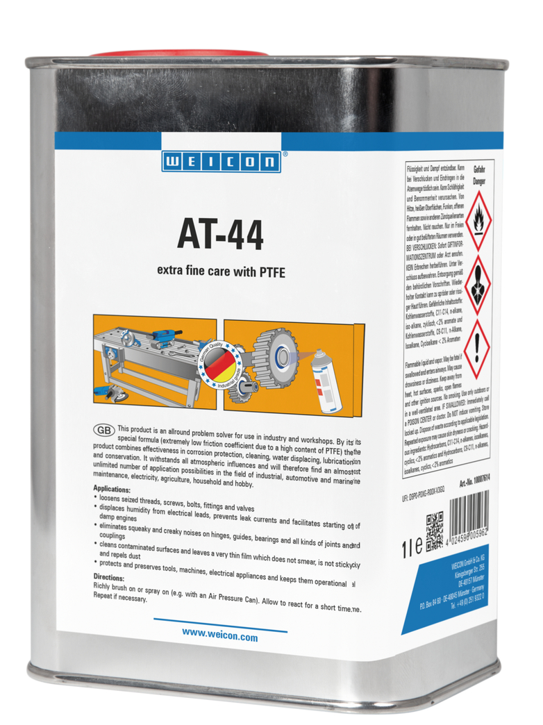 AT-44 | semprotan multifungsi bebas silikon dengan PTFE