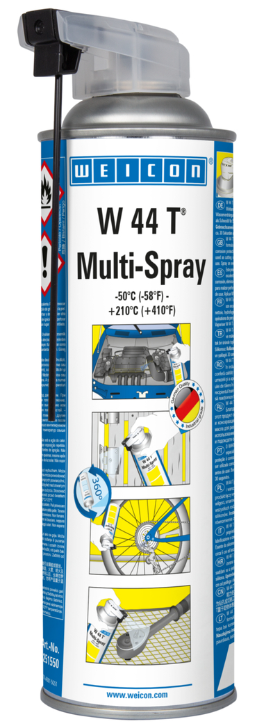 W 44 T® Semprotan Multi | Oli pelumas dan multifungsi dengan fungsi 5 kali lipat