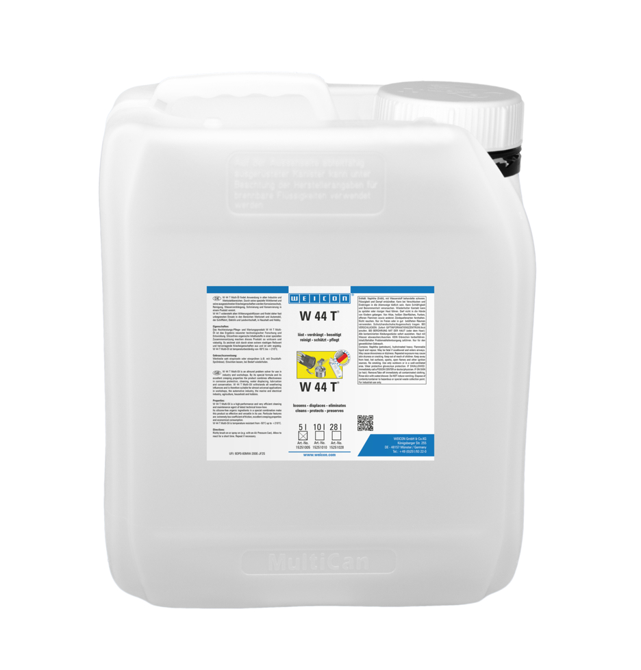 W 44 T® | Oli pelumas dan multifungsi dengan fungsi 5 kali lipat W 44 T® | Oli pelumas dan multifungsi dengan fungsi 5 kali lipat