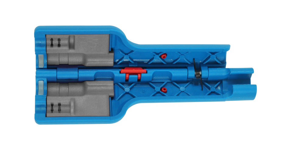 Coax Stripper No 1 F Plus - untuk kabel koaksial mini atau midi | untuk menguliti dan mengupas kabel koaksial termasuk bantuan pelepasan