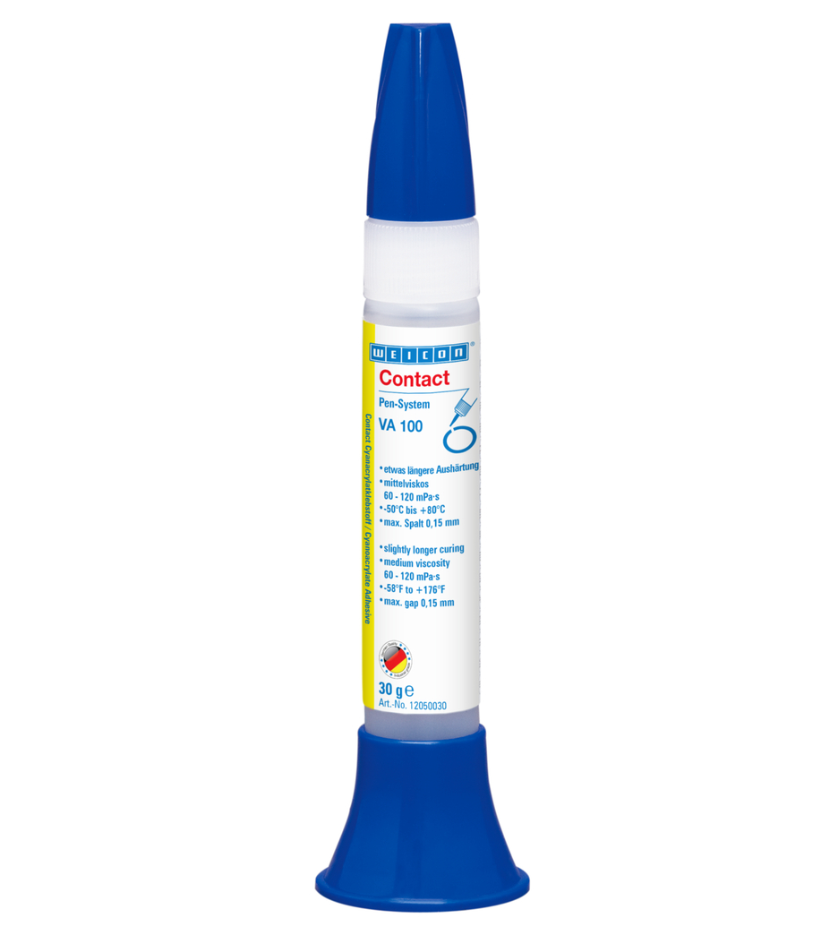 VA 100 Sianokrilat Lem | perekat instan untuk logam, plastik dan karet