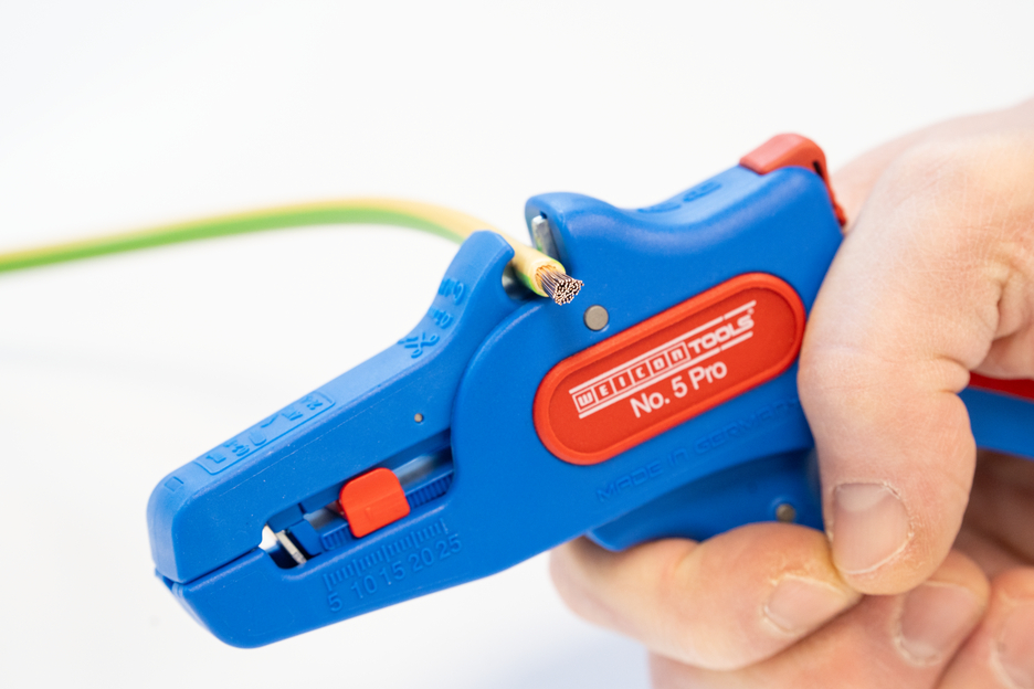 Wire Stripper No. 5 Pro | untuk semua konduktor untai dan padat yang umum I jangkauan kerja 0,2 - 16,0 mm²