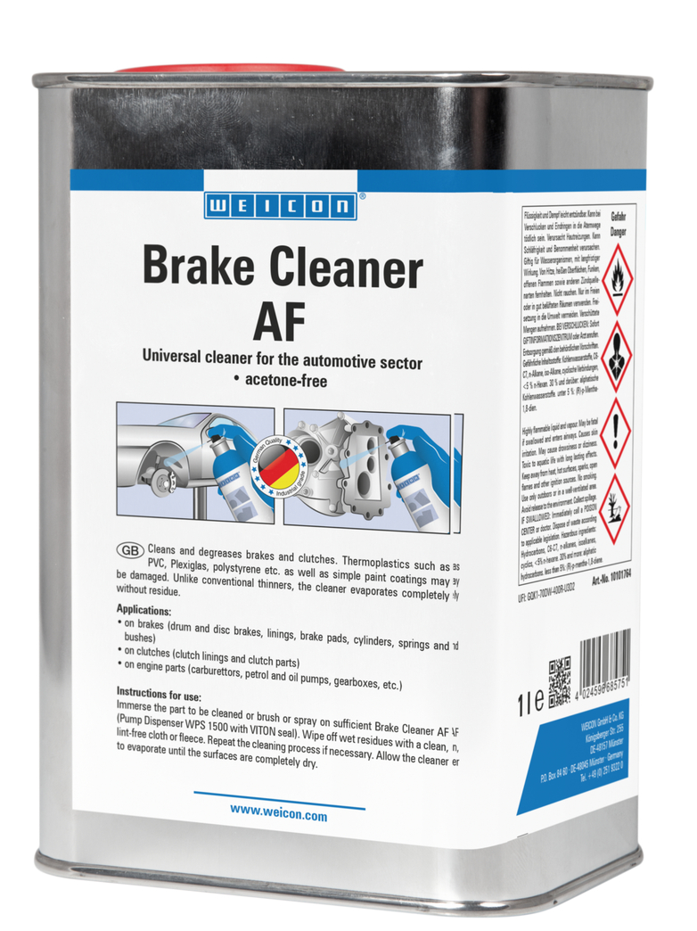 WEICON Brake Cleaner AF | pembersih universal bebas aseton untuk sektor otomotif