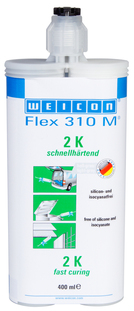 Flex 310 M® 2 K | perekat elastis berdasarkan polimer hibrida, cepat kering