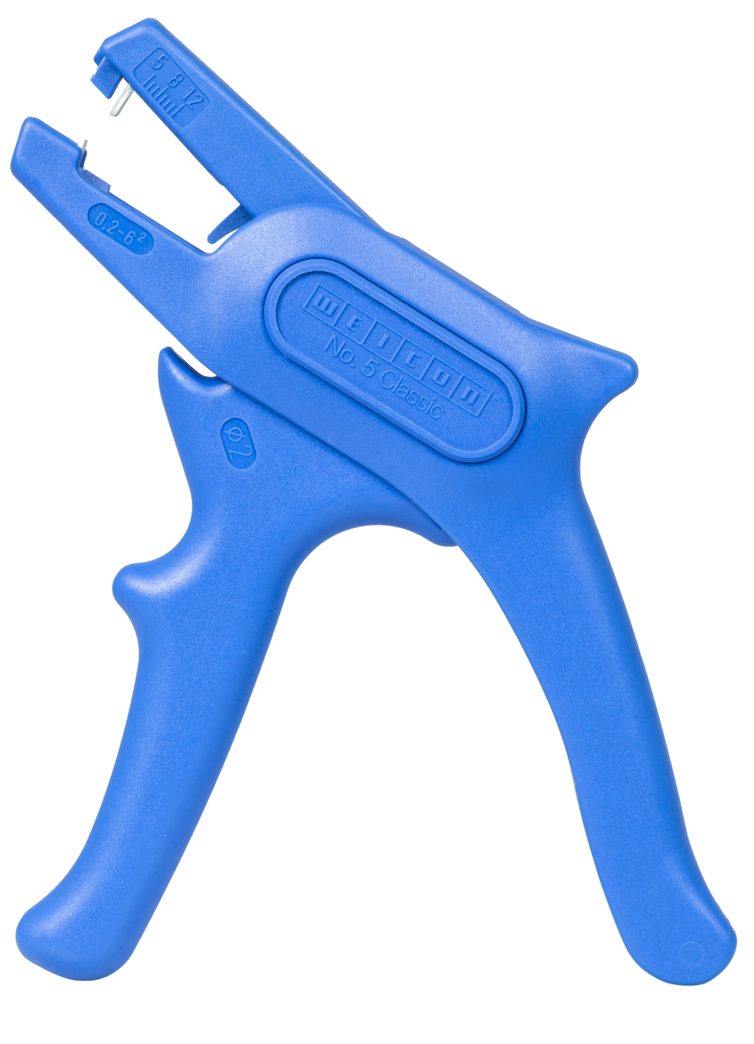 Wire Stripper No. 5 Classic | untuk semua konduktor untai dan padat yang umum I jangkauan kerja 0,2 - 6,0 mm² Wire Stripper No. 5 Classic | untuk semua konduktor untai dan padat yang umum I jangkauan kerja 0,2 - 6,0 mm²