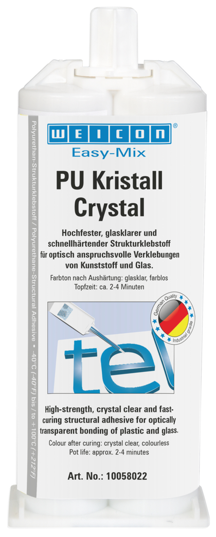 Easy-Mix PU Crystal Polyurethane Adhesive | perekat poliuretan, jernih