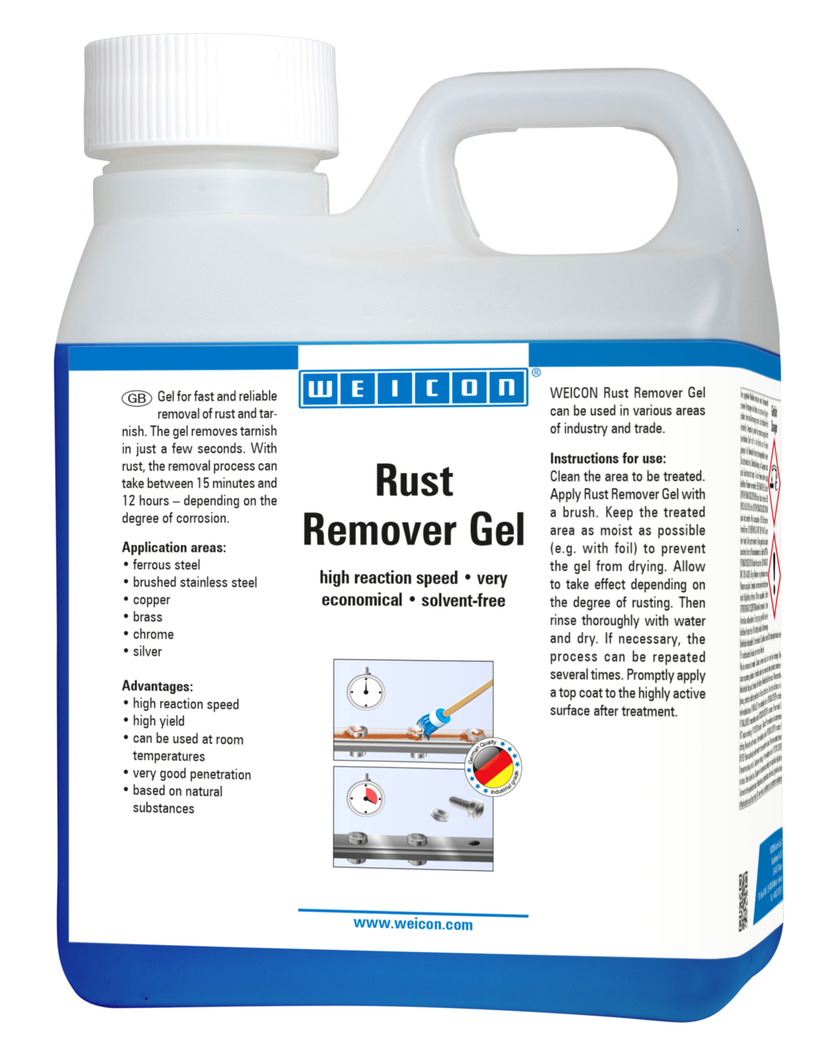 WEICON Rust Remover Gel | menghilangkan karat dan noda dengan cepat dan andal
