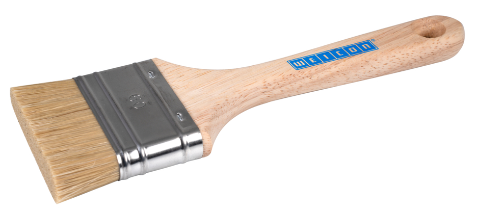 Brush 60, short, flat, Plastic Metal | Bulu sikat alami 24 mm, untuk bahan yang mudah mengalir