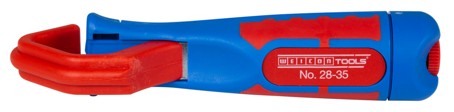 Cable Stripper No. 28 - 35 | dengan 2 komponen dan gagang plastik yang diperkuat fiberglass I jangkauan kerja 28 - 35 mm Ø