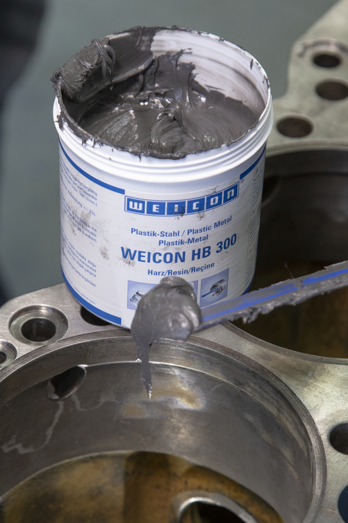 WEICON HB 300 | sistem resin epoksi tahan suhu tinggi untuk perbaikan dan pencetakan
