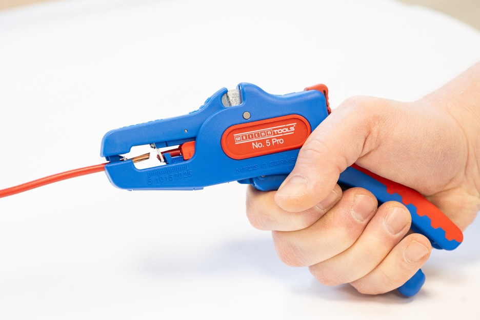 Wire Stripper No. 5 Pro | untuk semua konduktor untai dan padat yang umum I jangkauan kerja 0,2 - 16,0 mm²