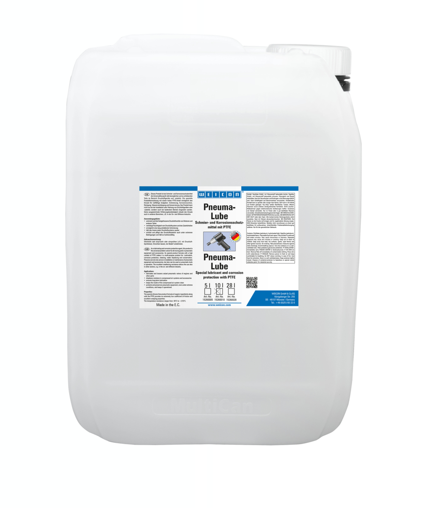 Pneuma-Lube | pelumas dengan PTFE untuk alat pneumatik