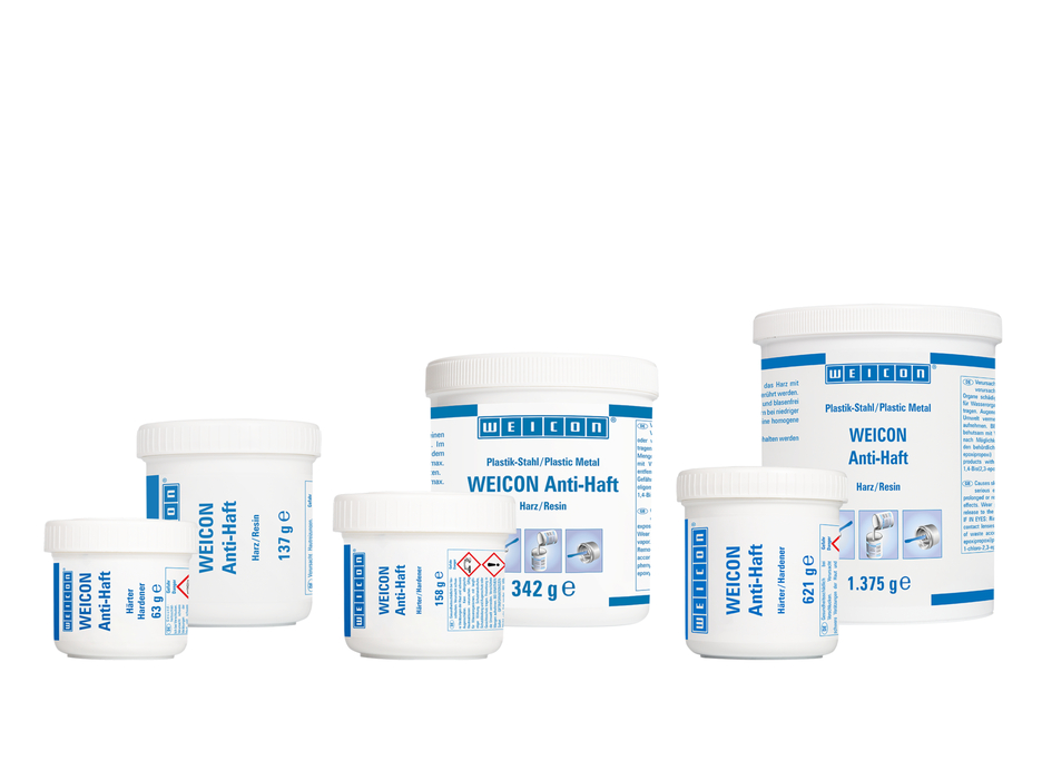 WEICON Anti-Lengket | Sistem resin epoksi yang dapat disemprotkan untuk perlindungan keausan dengan sifat anti lengket