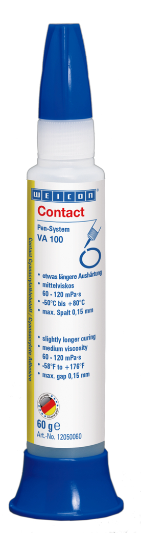 VA 100 Cyanoacrylate Adhesive | perekat instan untuk logam, plastik dan karet