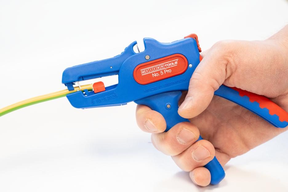 Wire Stripper No. 5 Pro | untuk semua konduktor untai dan padat yang umum I jangkauan kerja 0,2 - 16,0 mm²