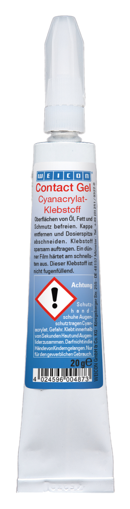 Contact GEL | perekat instan pucat untuk permukaan berpori