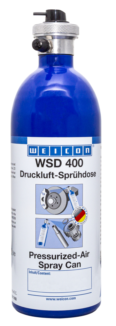 Kaleng semprot udara bertekanan WSD 400 | isi ulang