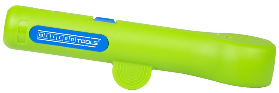 Round Cable Stripper No. 13 Green Line | Alat pengupasan yang berkesinambungan I untuk pengupasan semua kabel bundar umum I jangkauan kerja 6,0 - 13,0 mm Ø