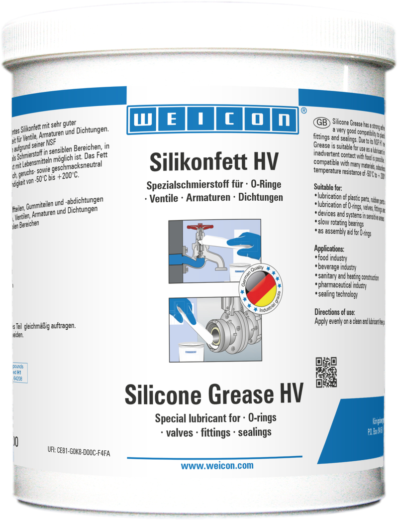 Silicone Grease HV | Gemuk pelumas yang aman untuk makanan
