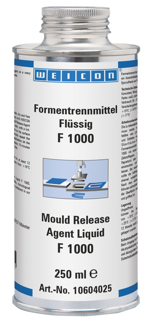 Mould Release Agent Liquid F 1000 | untuk permukaan yang halus Mould Release Agent Liquid F 1000 | untuk permukaan yang halus