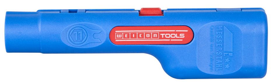 Coax-Stripper No 1 F Plus - cocok untuk konektor F-kompresi | untuk menguliti dan mengupas kabel koaksial termasuk bantuan pelepasan