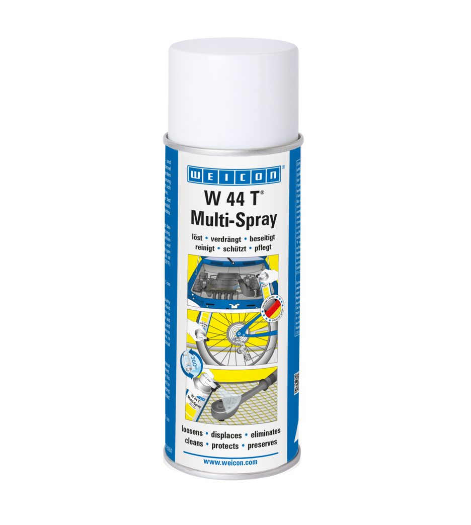 W 44 T® Semprotan Multi | Oli pelumas dan multifungsi dengan fungsi 5 kali lipat
