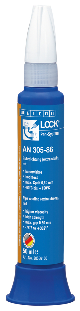 WEICONLOCK® AN 305-86 Paking Pipa | ekstra kuat, kekuatan tinggi, viskositas lebih tinggi